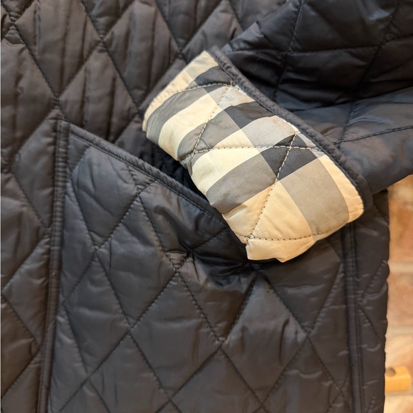 Burberry Black Quilted Woman’s Jacket - Picture 5 of 5